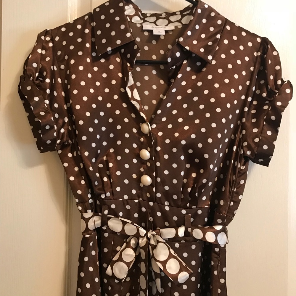 Vintage Style Polka-dot Dress